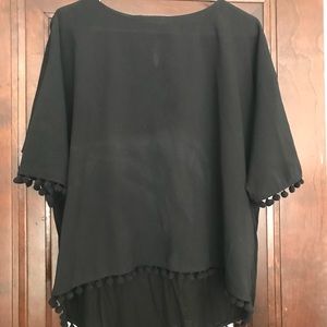 French Connection Pom-Pom Top